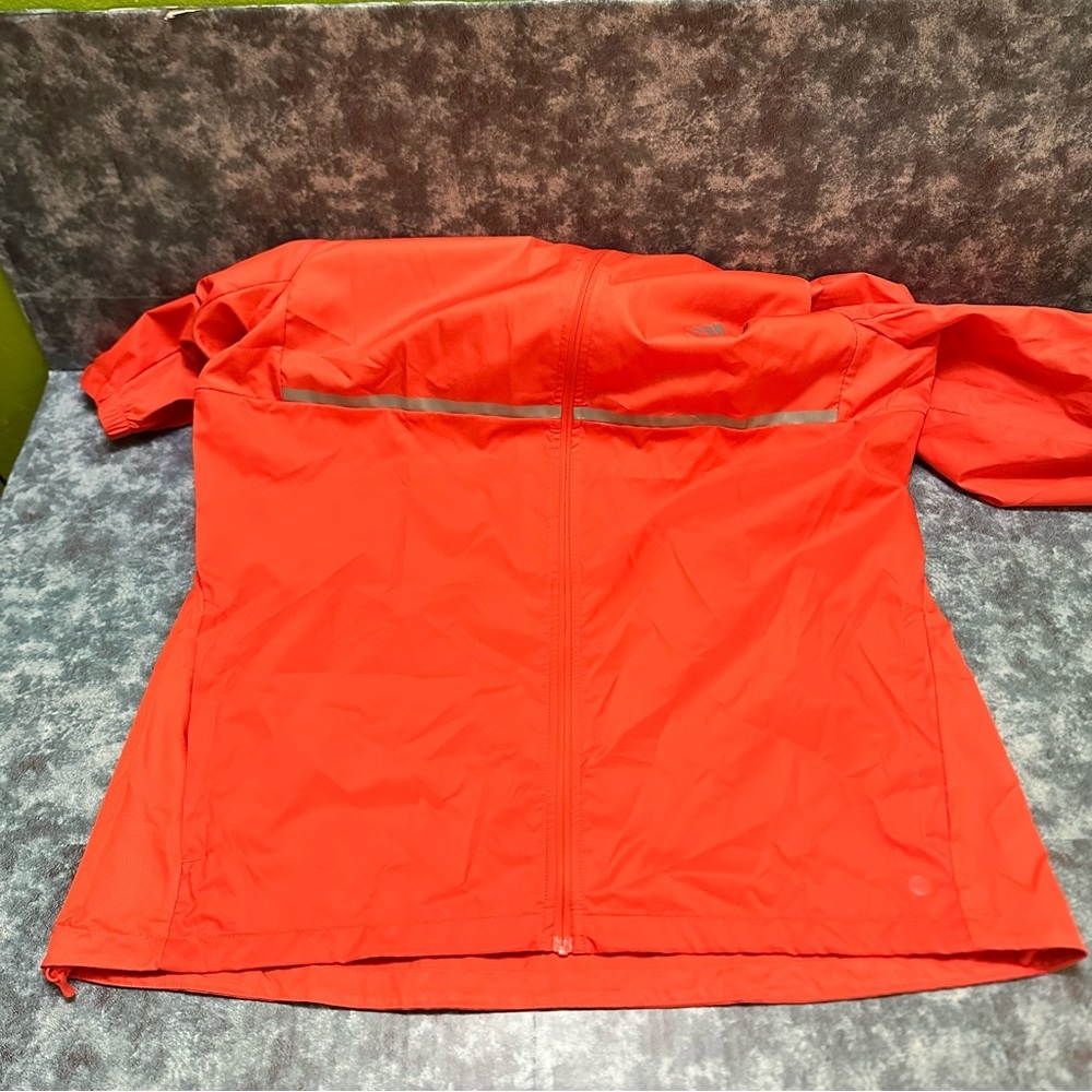 Adidas Men's Vibrant Orange Windbreaker - Picture 9 of 9